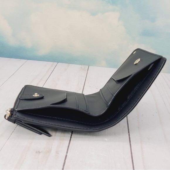 NWT Kate Spade Black L-Zip Bifold Cameron Wallet - Picture 9 of 12